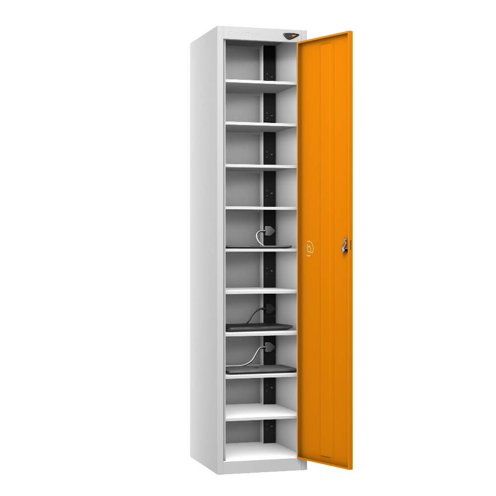 10 Compartment Laptop Charging Locker with 1 Door Access