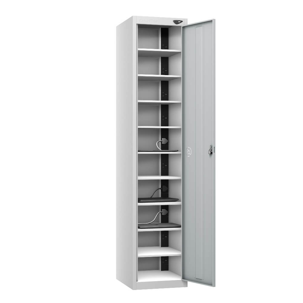 10 Compartment Laptop Charging Locker with 1 Door Access