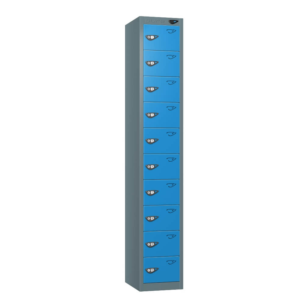 Ten Compartment Locker