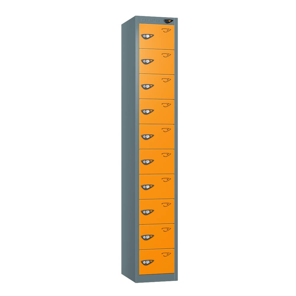 Ten Compartment Locker