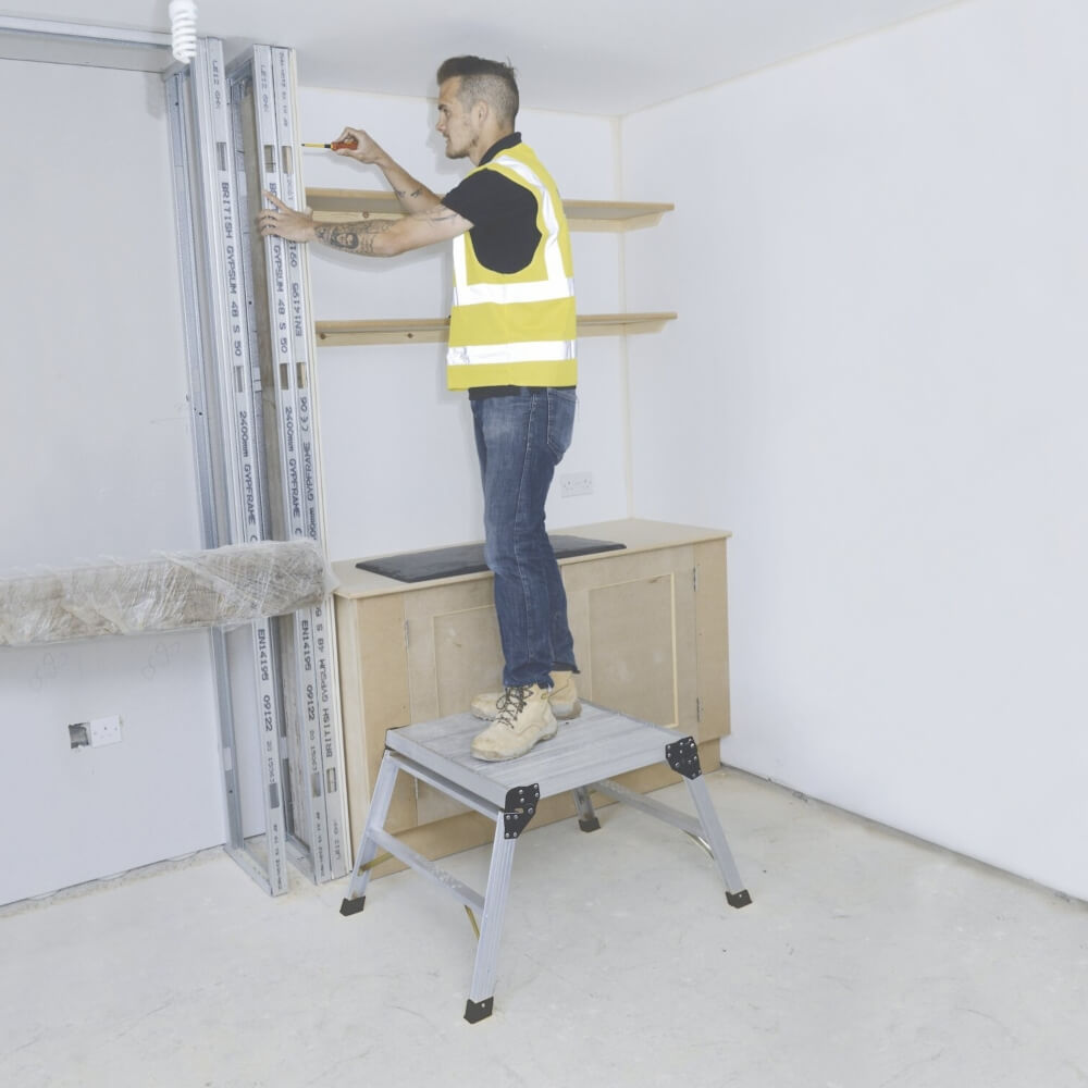 Hop-Up Work Platform Double Width