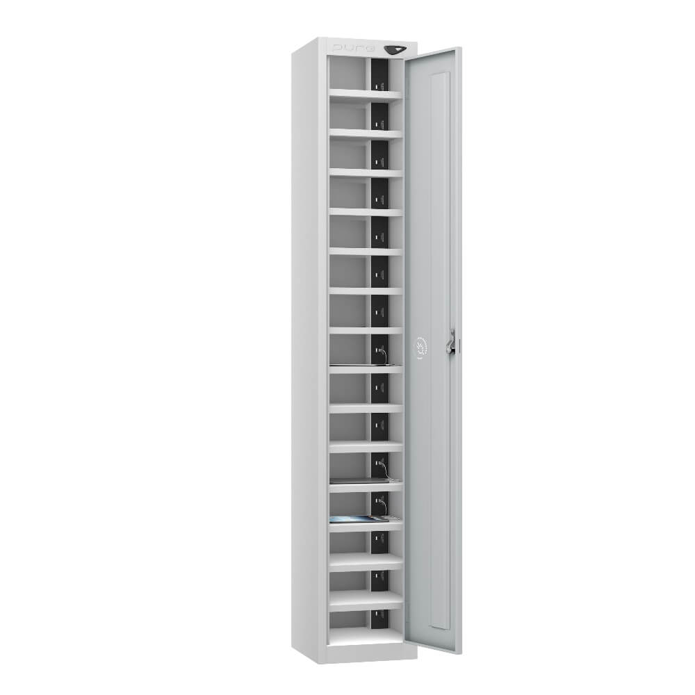 15 Compartment Tablet Charging Locker with 1 Door Access