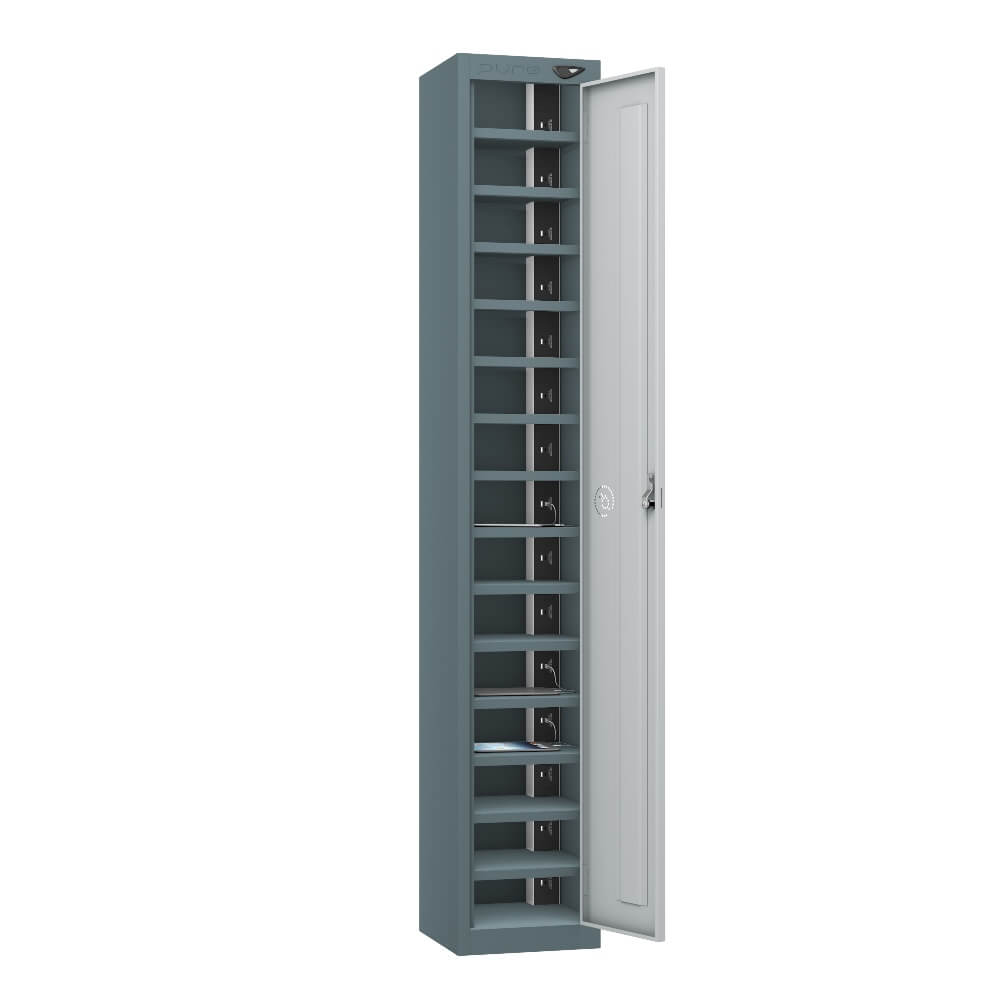 15 Compartment Tablet Charging Locker with 1 Door Access