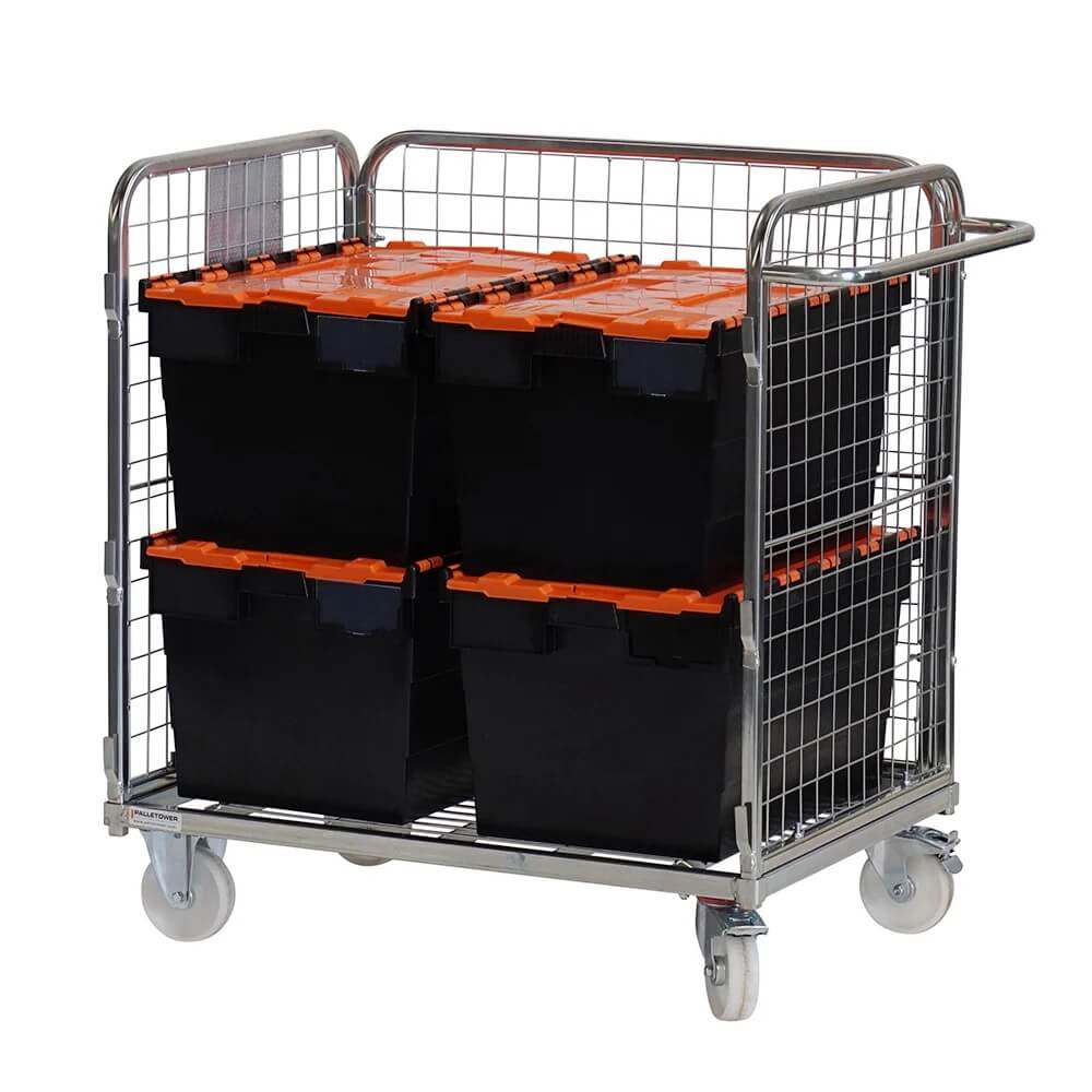 Three Sided Compact Picking Trolley