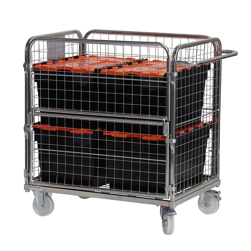 Four Sided Compact Picking Trolley