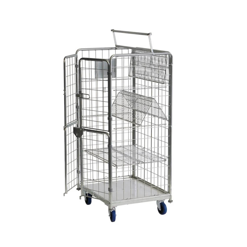Four Sided Laundry Roll Cage