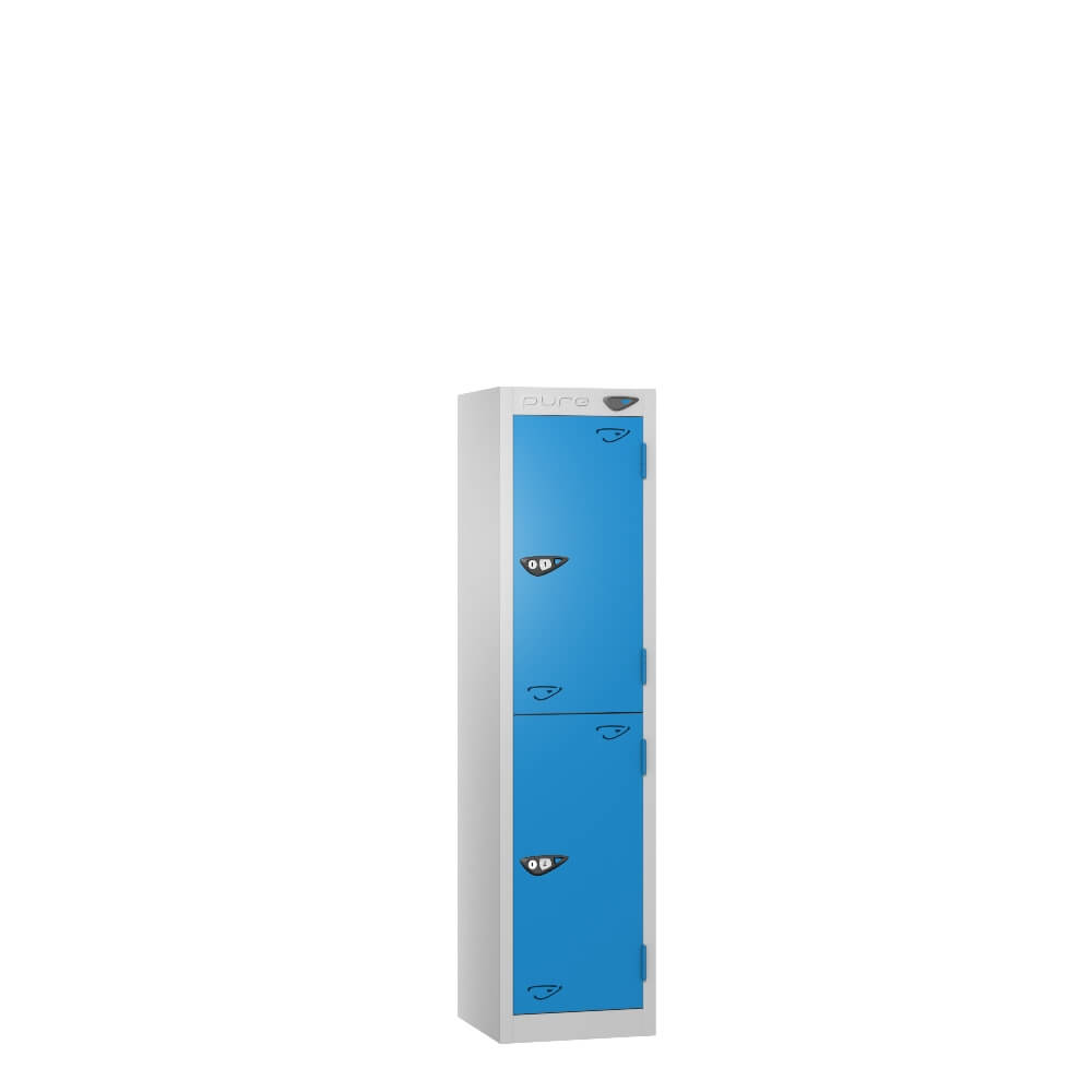 2 Compartment Low Locker