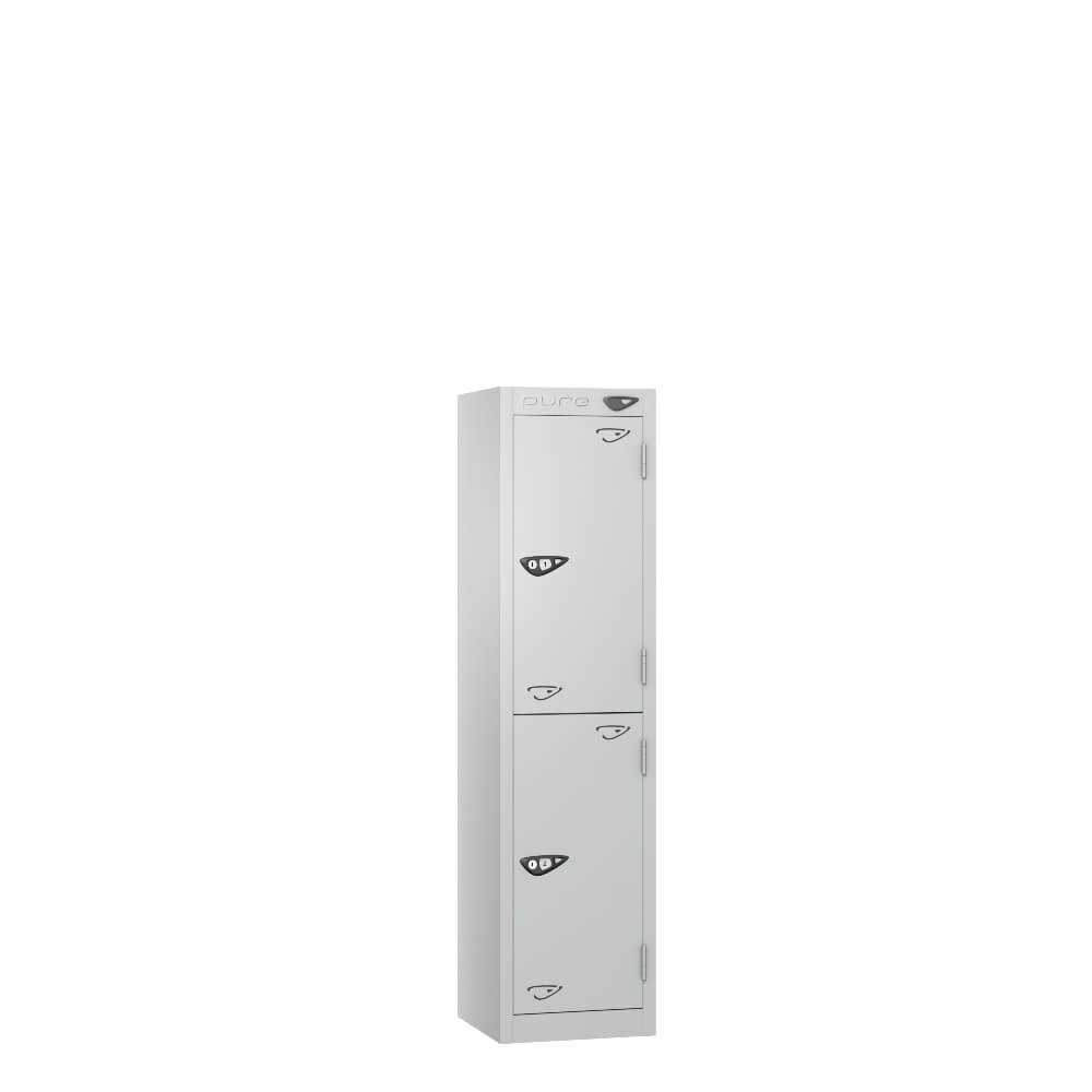 2 Compartment Low Locker