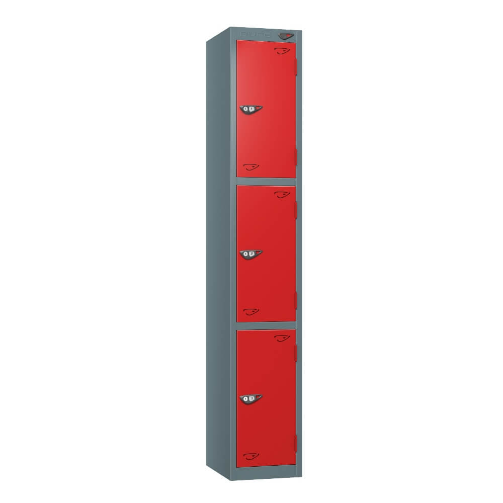 Three Compartment Locker