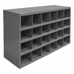 356 Steel Pigeonhole Unit 24 Compartments