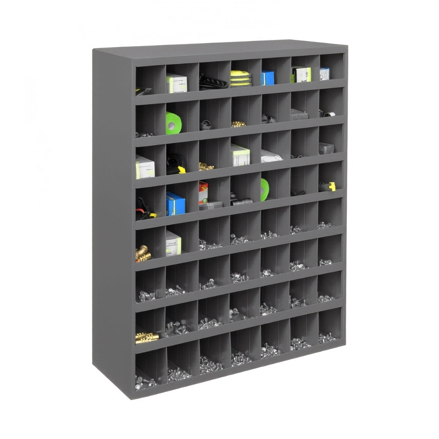 361 Steel Pigeonhole Unit 56 Compartments