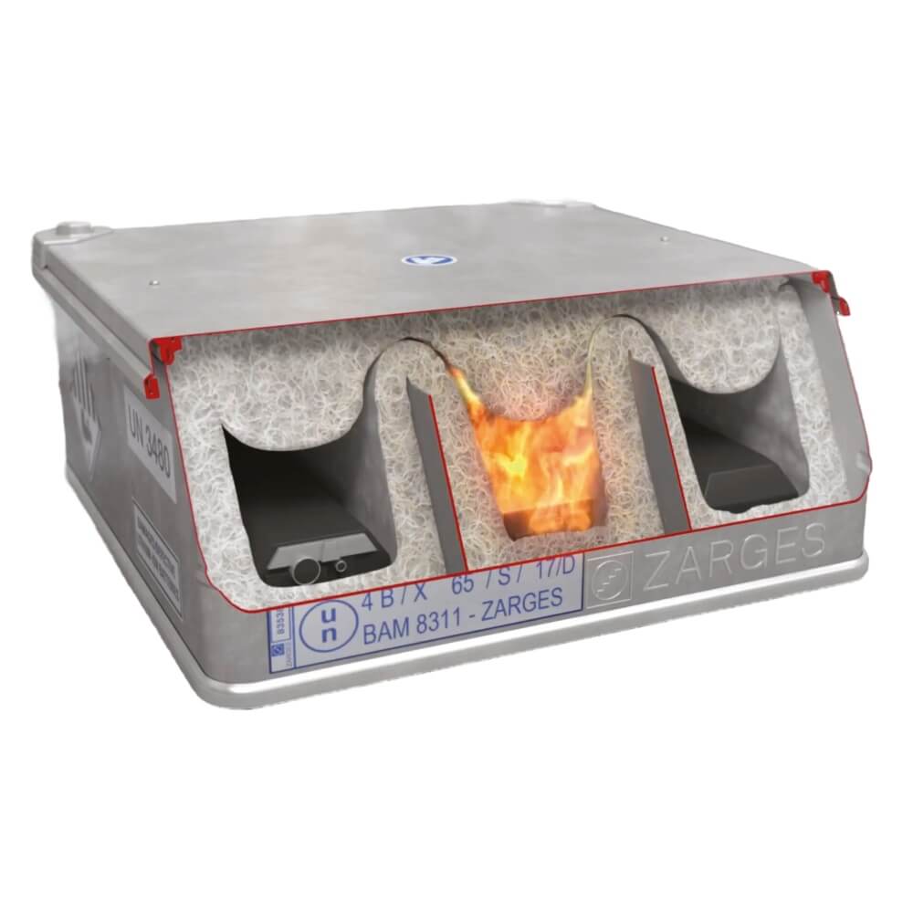 Lithium-Ion Battery Transport Case - Up to 814 Wh