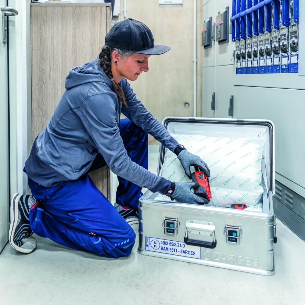 Lithium-Ion Battery Transport Case - Up to 1384 Wh