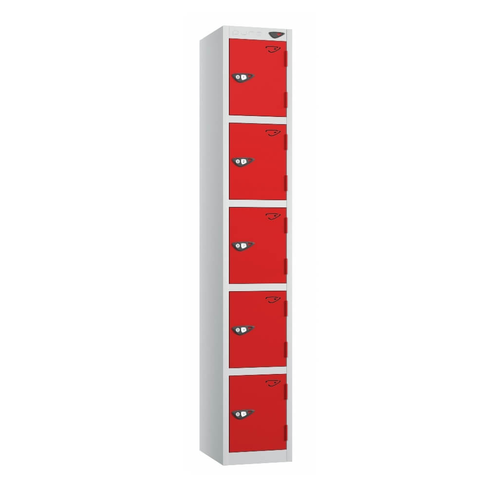 Five Compartment Locker