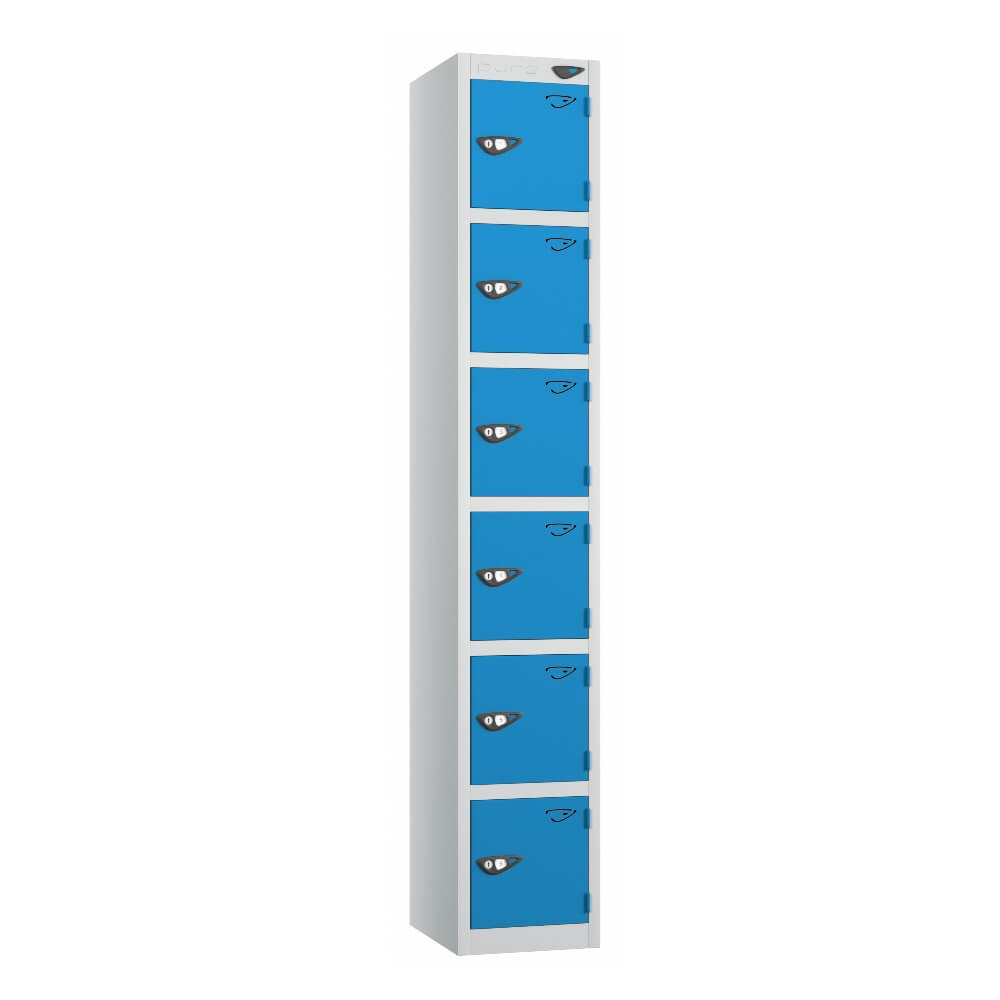 Six Compartment Locker