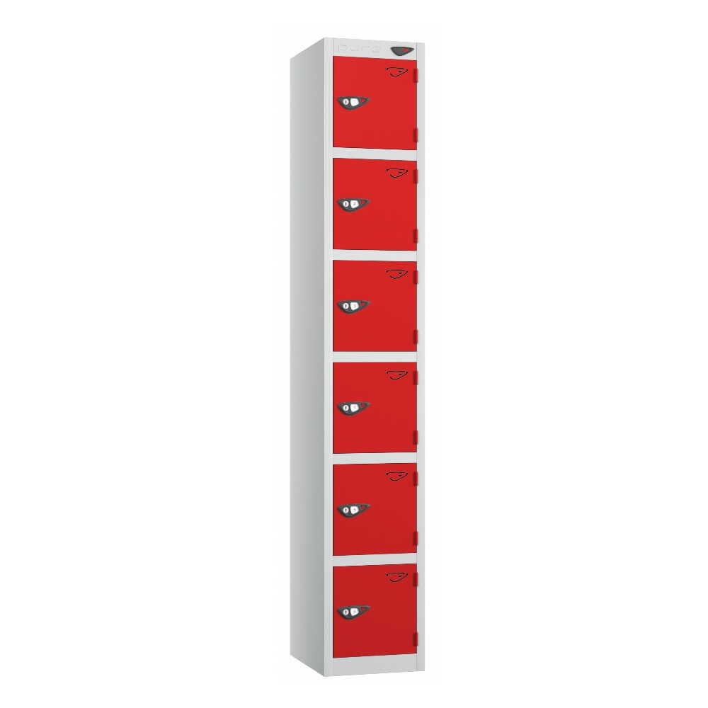 Six Compartment Locker