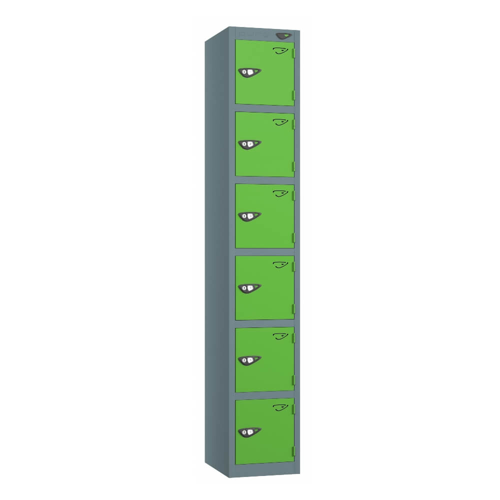 Six Compartment Locker