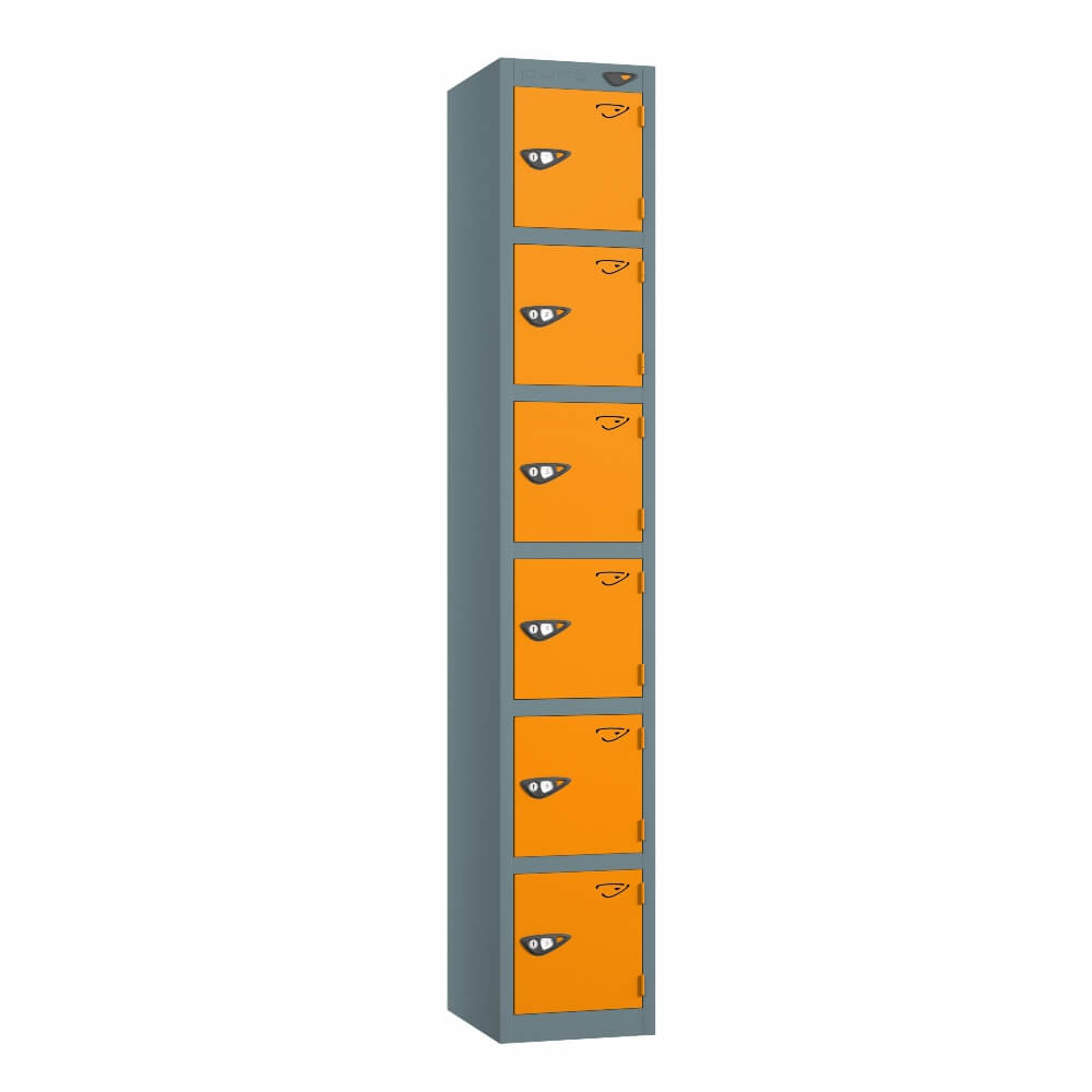 Six Compartment Locker