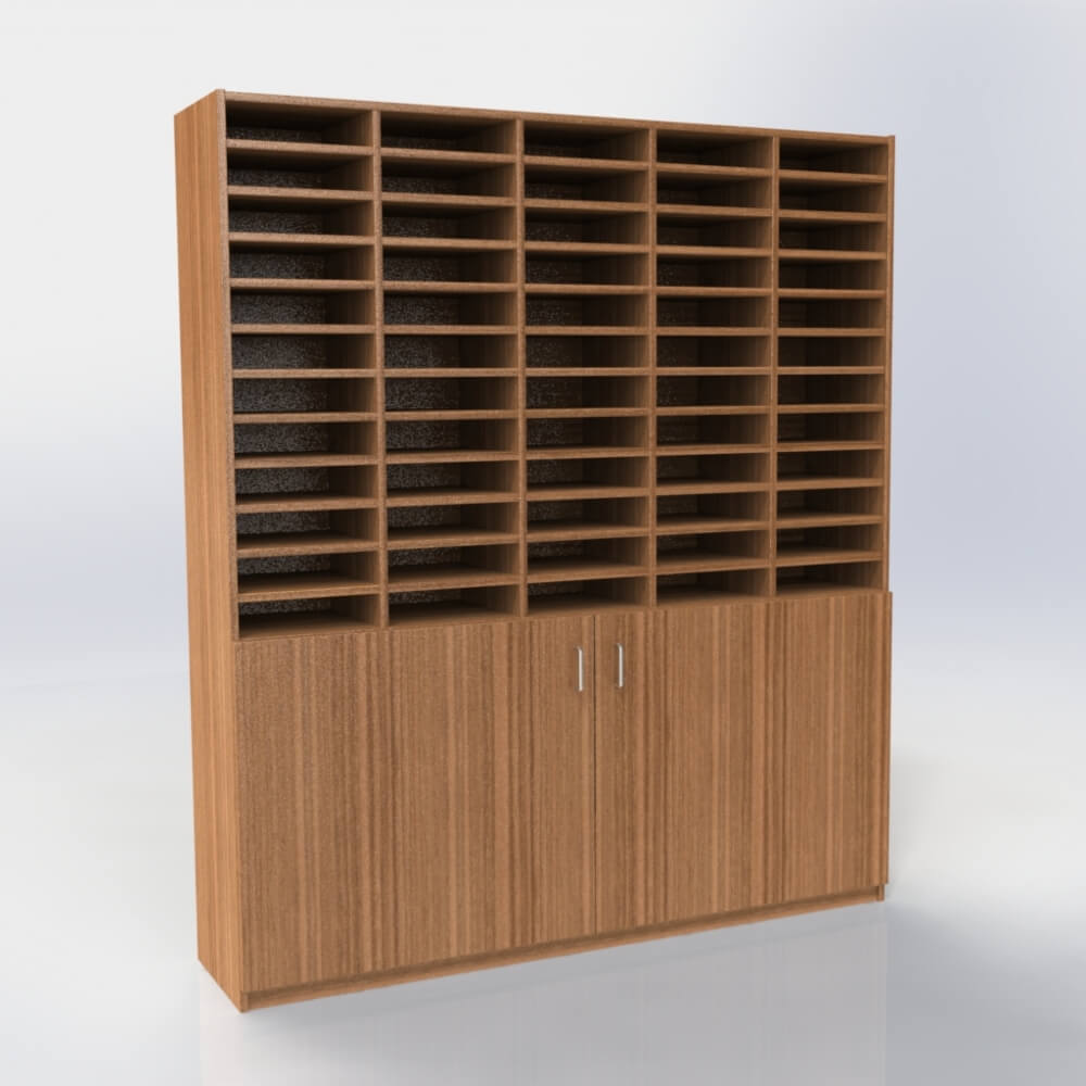 Custom Made Wooden Pigeonhole Unit