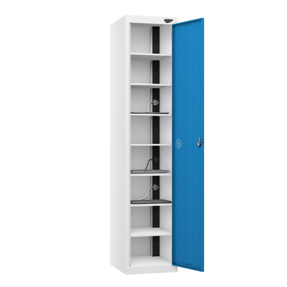 8 Compartment Laptop Charging Locker with 1 Door Access