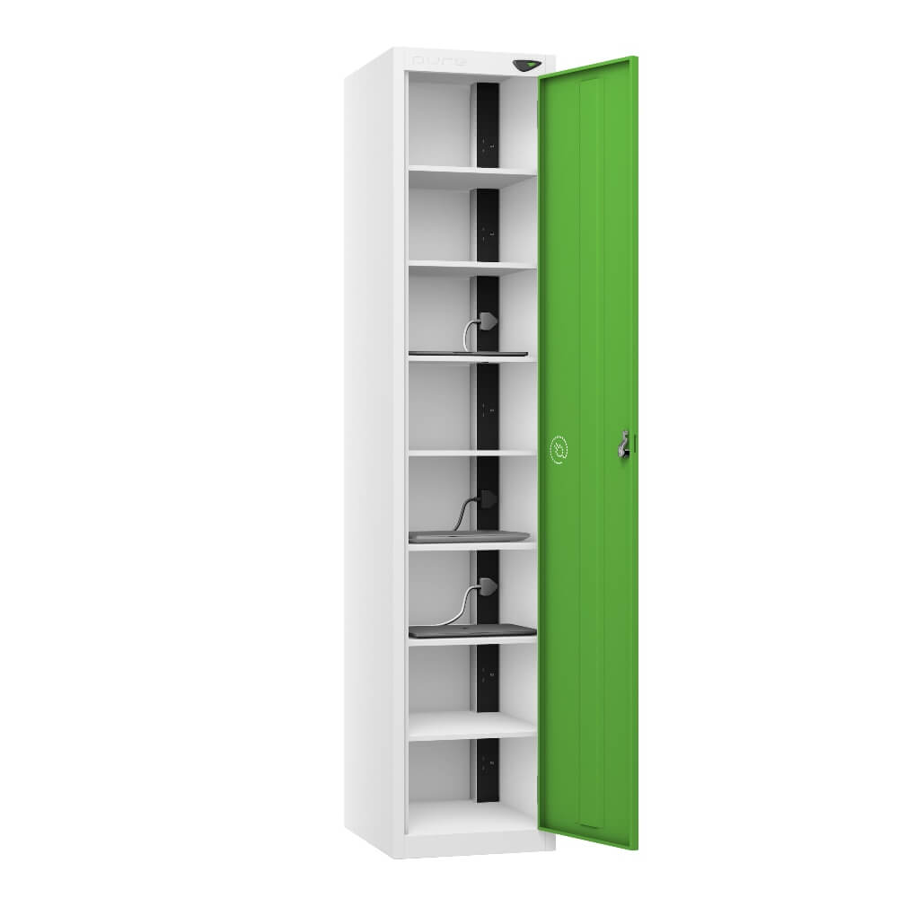 8 Compartment Laptop Charging Locker with 1 Door Access