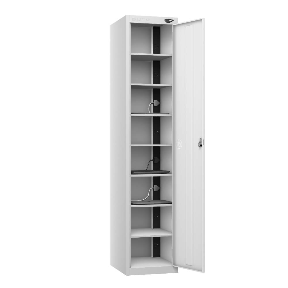 8 Compartment Laptop Charging Locker with 1 Door Access