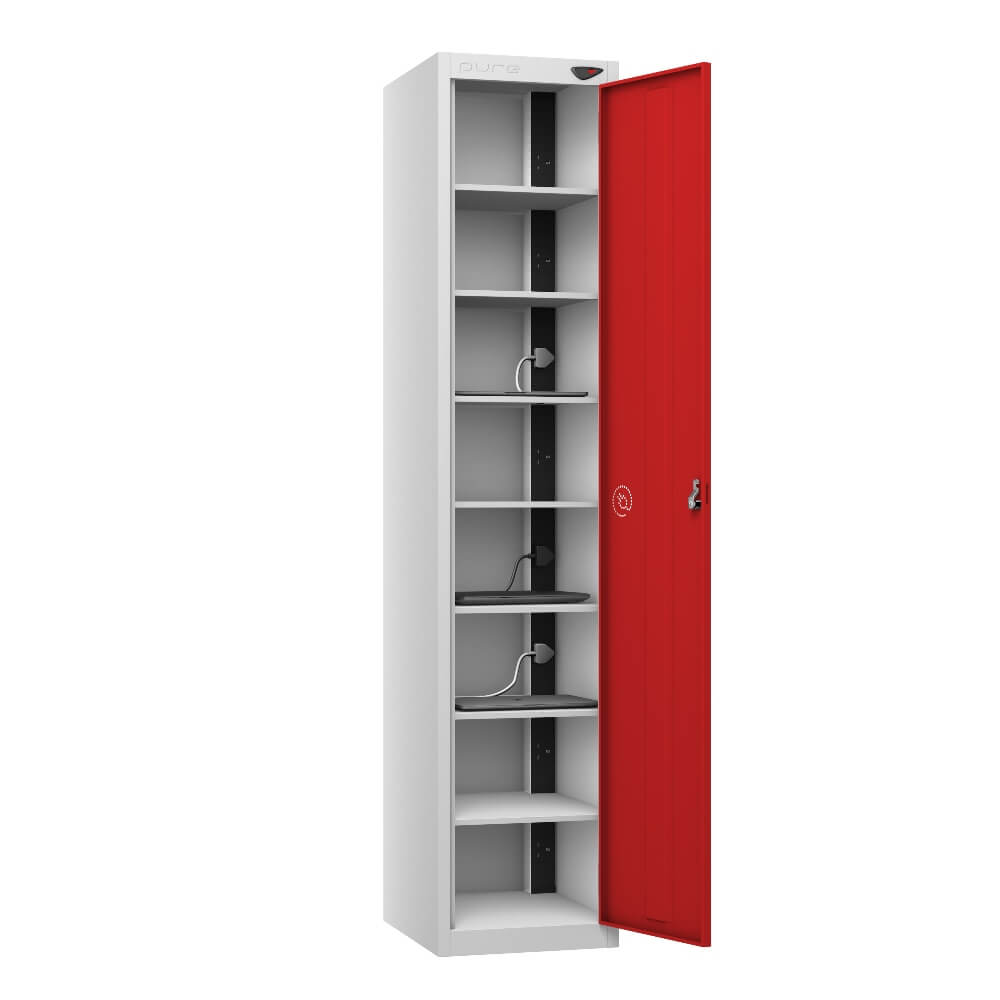 8 Compartment Laptop Charging Locker with 1 Door Access