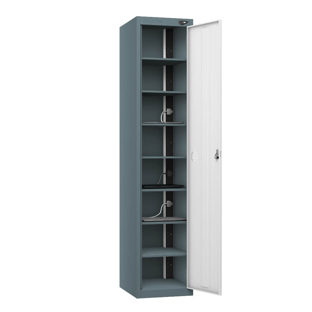 8 Compartment Laptop Charging Locker with 1 Door Access