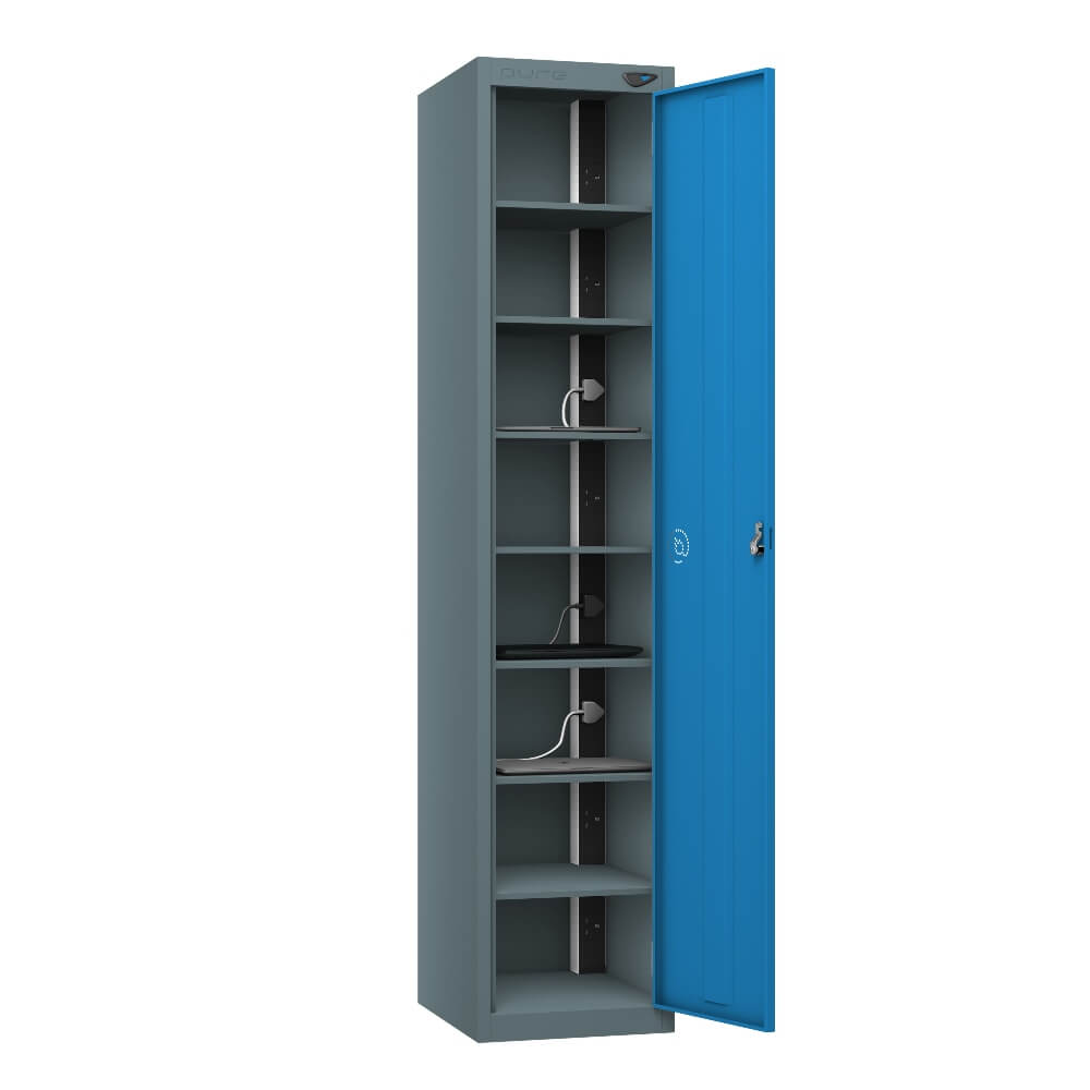 8 Compartment Laptop Charging Locker with 1 Door Access