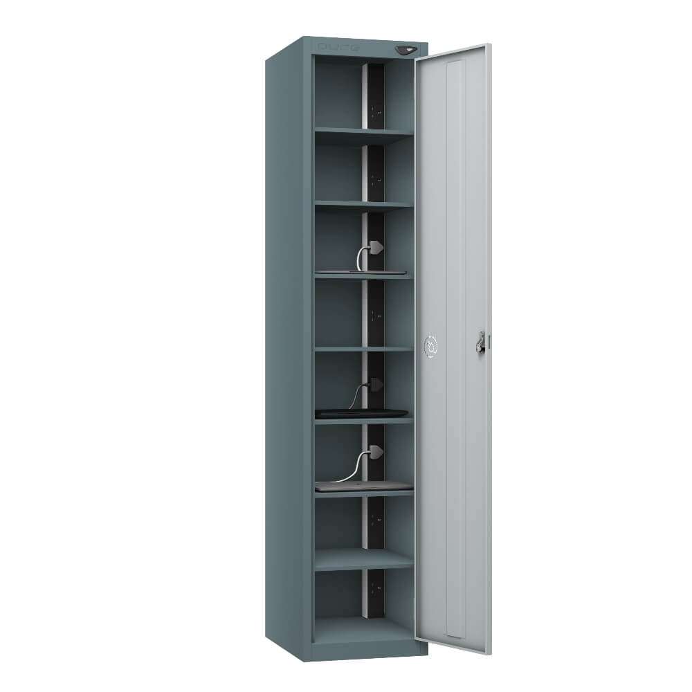 8 Compartment Laptop Charging Locker with 1 Door Access