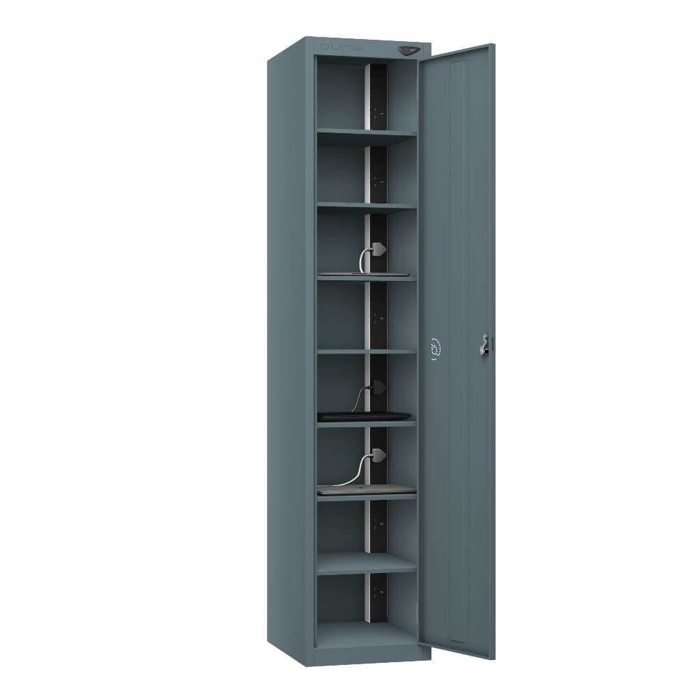 8 Compartment Laptop Charging Locker with 1 Door Access