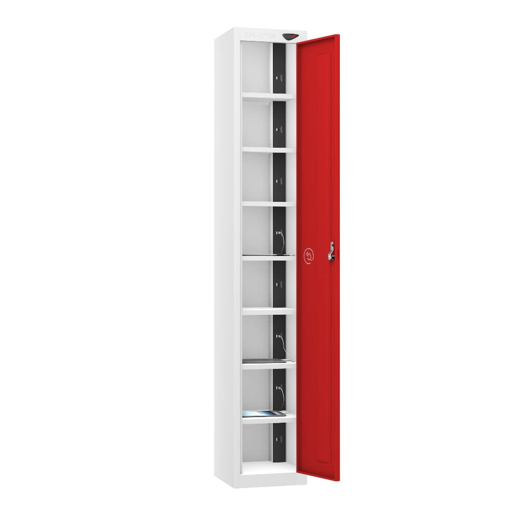 8 Compartment Tablet Charging Locker with 1 Door Access
