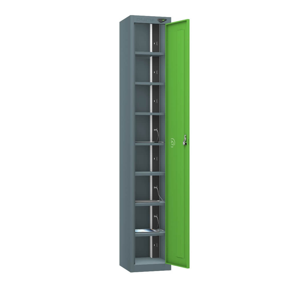 8 Compartment Tablet Charging Locker with 1 Door Access