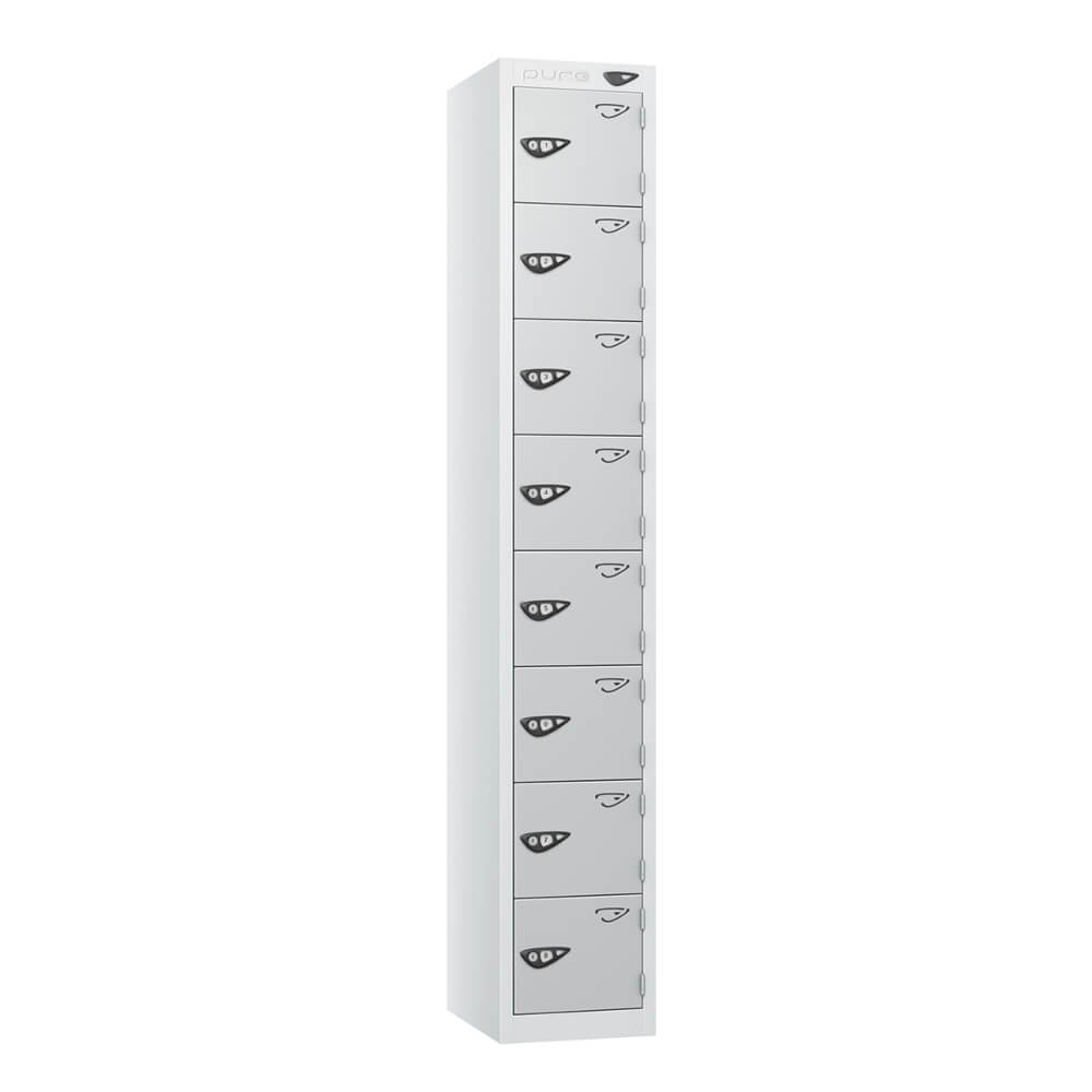 Eight Compartment Locker