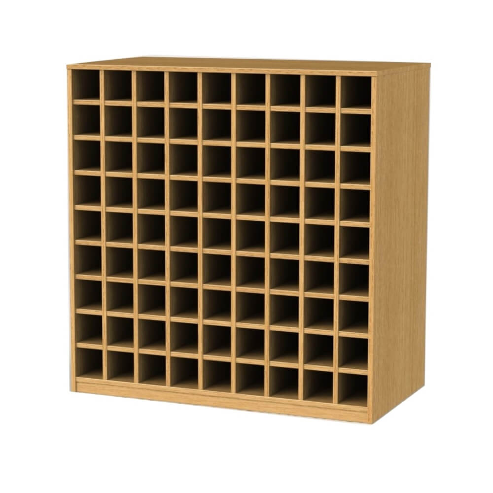Custom Made Wooden Pigeonhole Unit