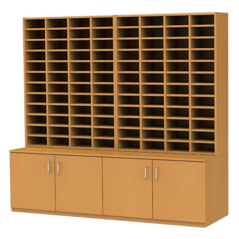 Custom Made Wooden Pigeonhole Unit