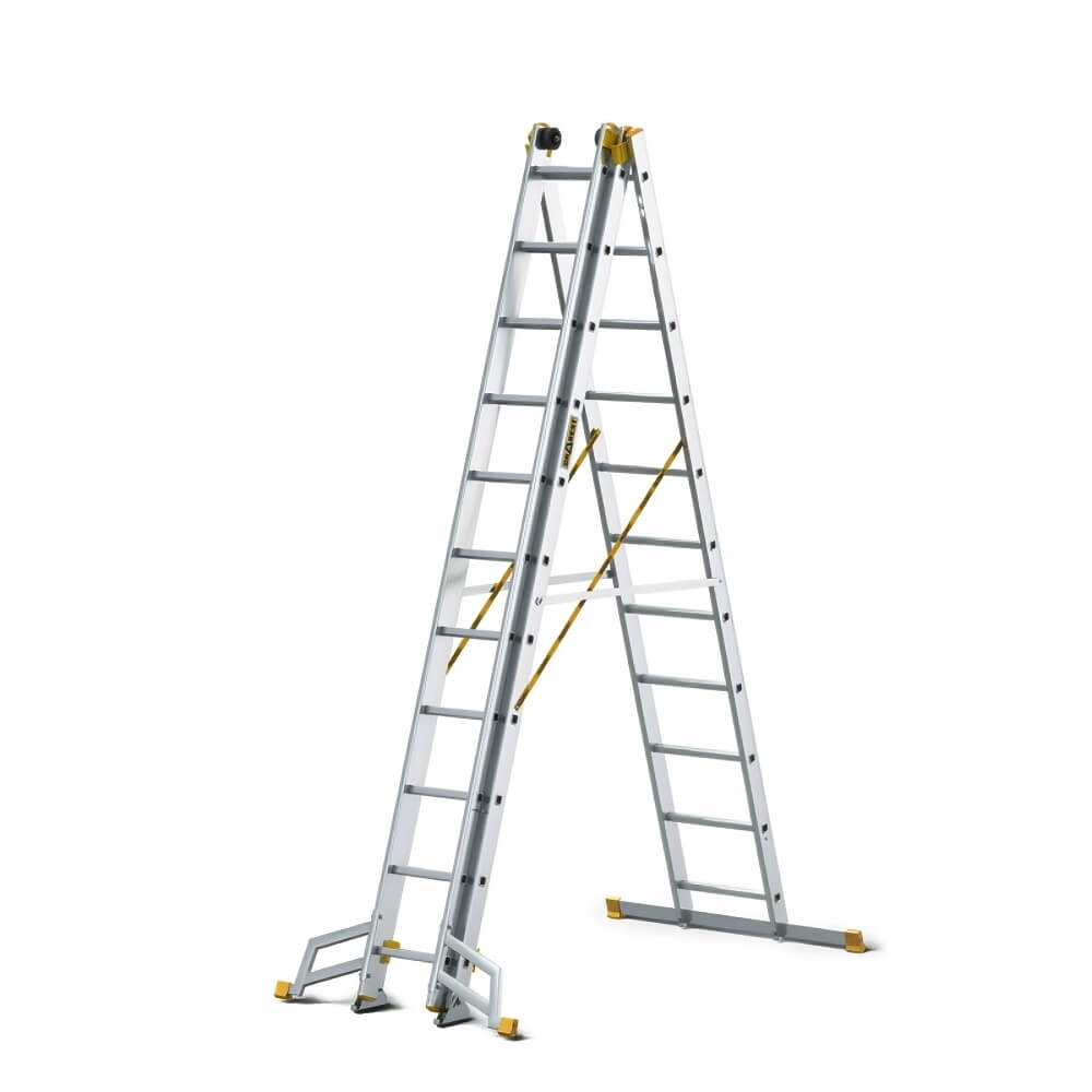 Aluminium Pro Max Triple Section Combination Ladder