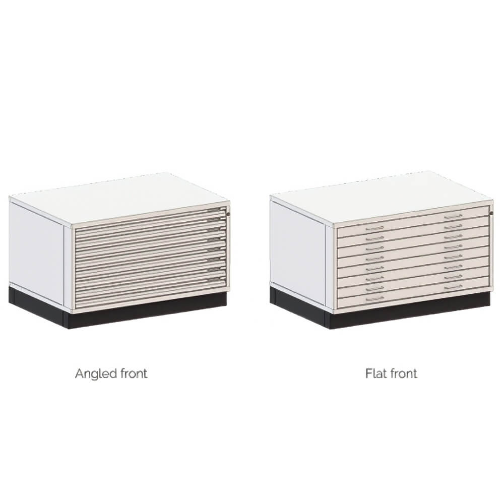 Stanford A1 Steel Plan Chest - 60mm Deep Drawers