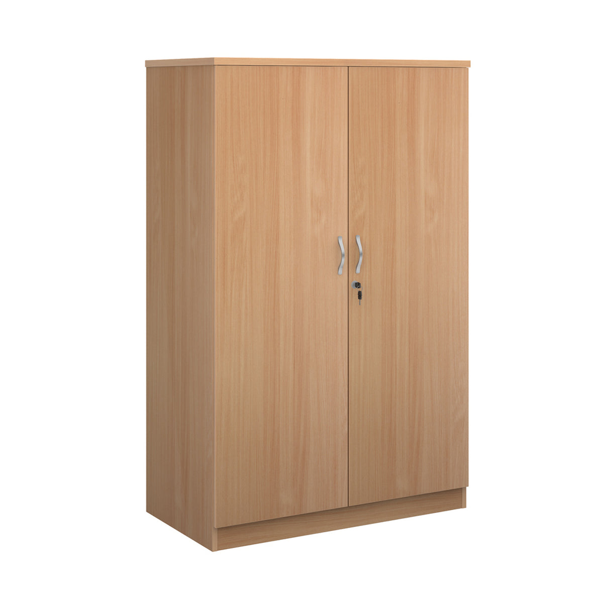 Deluxe Double Door Cupboard with 3 Shelves