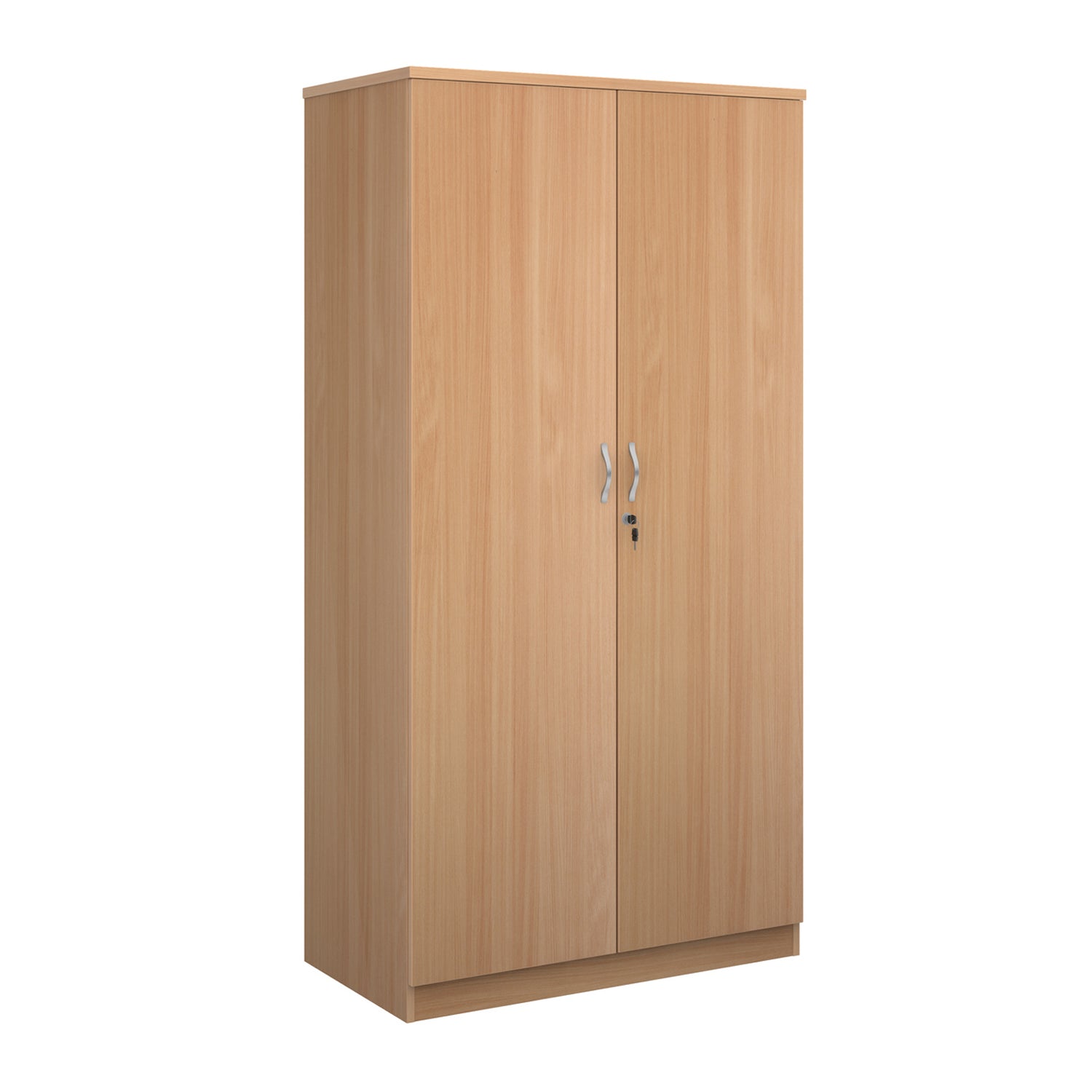 Deluxe Double Door Cupboard with 4 Shelves