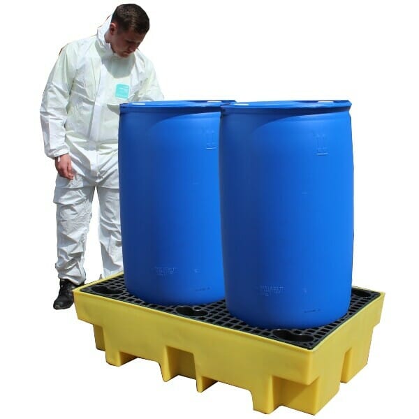 Drum Spill Pallet for 2 Drums