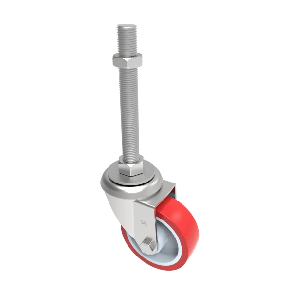Polyurethane Swivel Castor 100mm 250kg Load