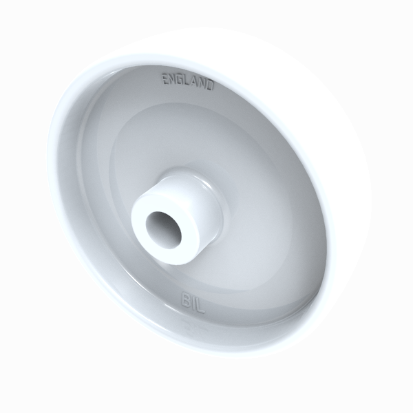 Nylon 125mm Plain Bearing Wheel 300kg Load