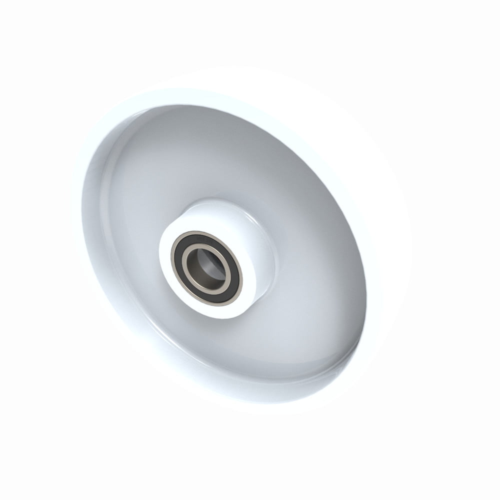 Nylon 200mm Ball Bearing Wheel 650kg Load