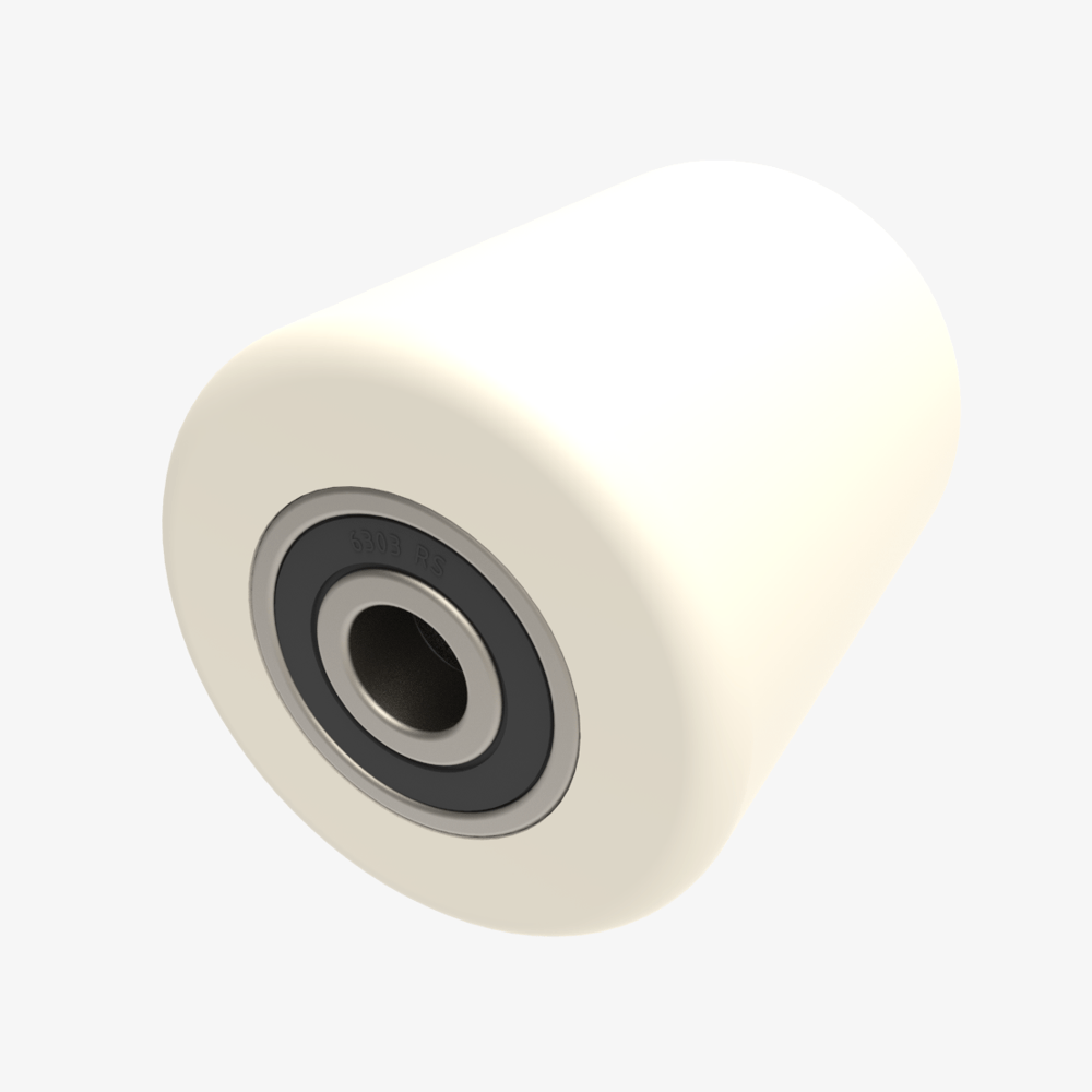 Nylon 82mm Ball Bearing Wheel 500kg Load