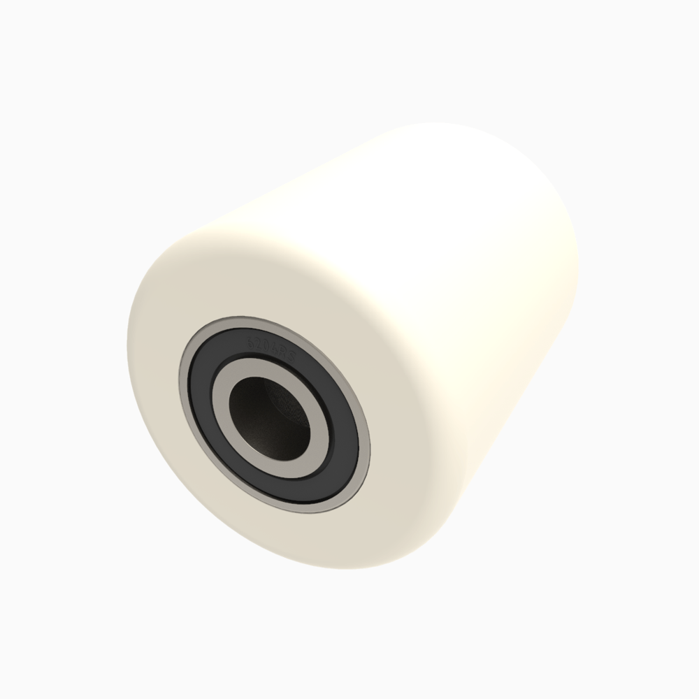 Nylon 82mm Ball Bearing Wheel 950kg Load
