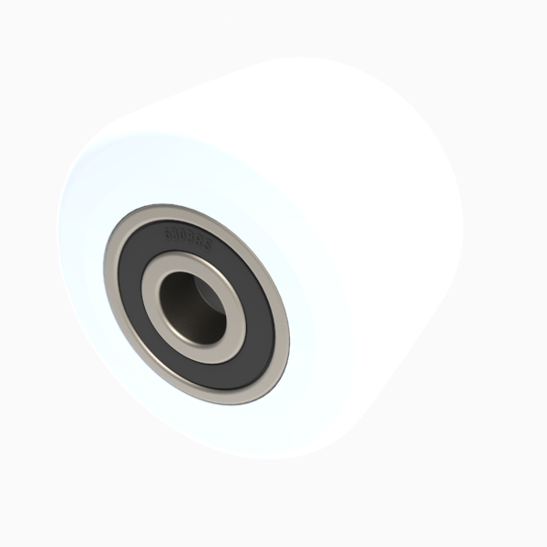 Nylon 82mm Ball Bearing Wheel 500kg Load