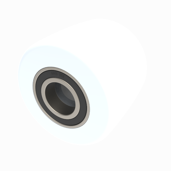 Nylon 82mm Ball Bearing Wheel 600kg Load