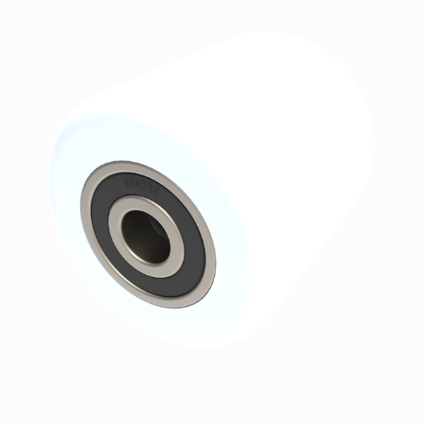Nylon 82mm Ball Bearing Wheel 800kg Load