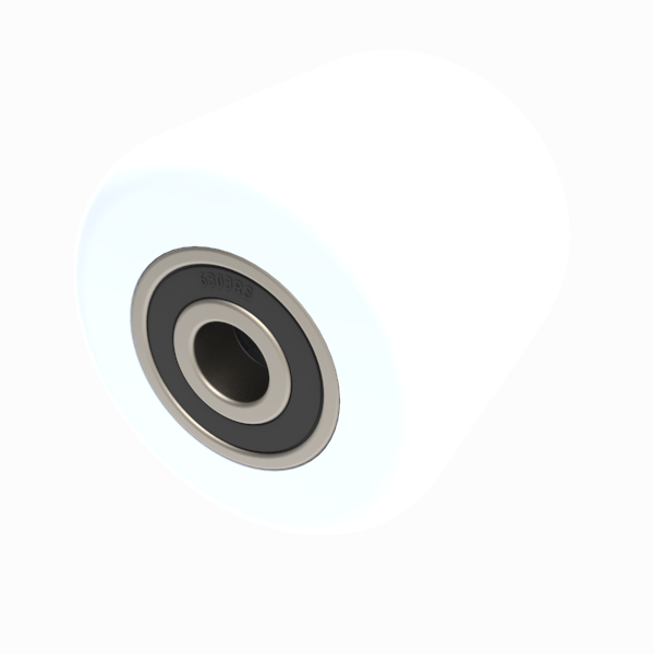 Nylon 85mm Ball Bearing Wheel 750kg Load